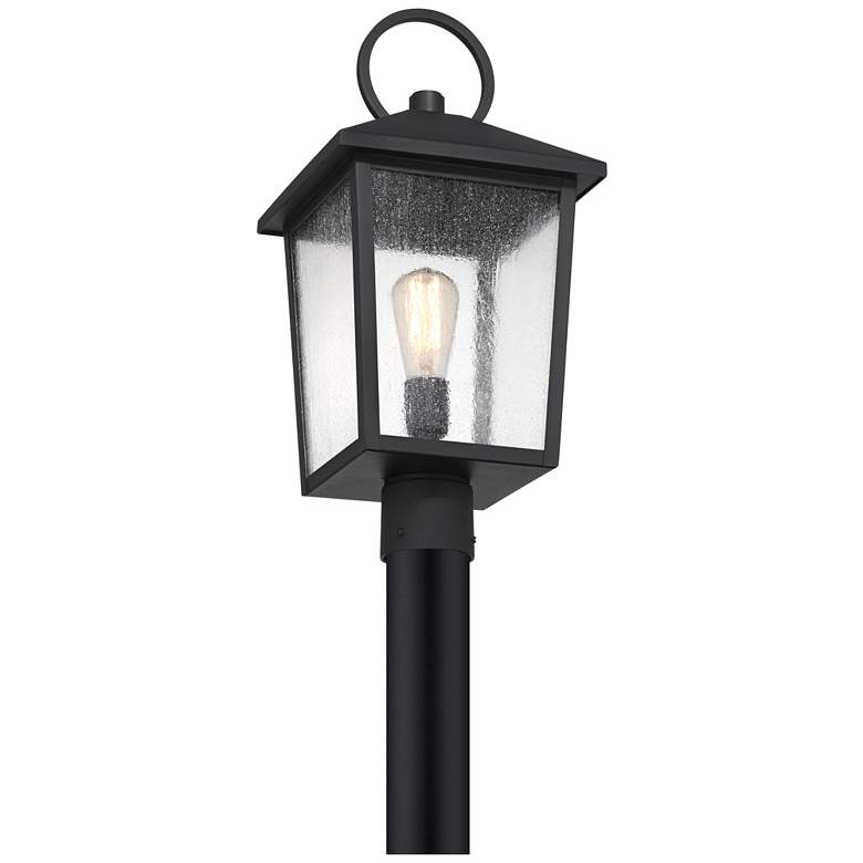 Image 6 John Timberland Westmont 20 3/4" High Sand Black Outdoor Post Light more views