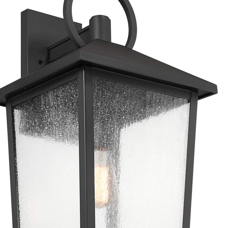 Image 4 John Timberland Westmont 22" High Sand Black Outdoor Wall Light more views