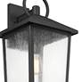 4_John Timberland Westmont 22" High Sand Black Outdoor Wall Light more views