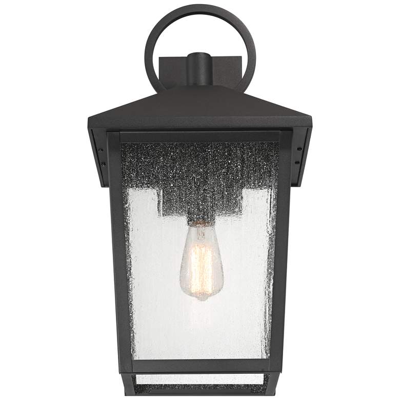 Image 5 John Timberland Westmont 22" High Sand Black Outdoor Wall Light more views