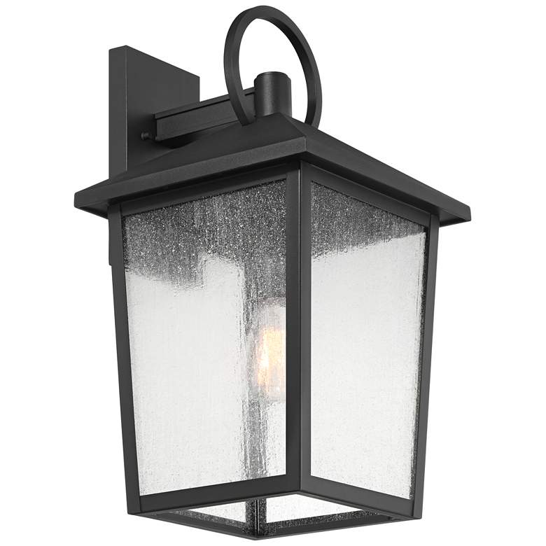 Image 7 John Timberland Westmont 22" High Sand Black Outdoor Wall Light more views
