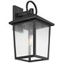 7_John Timberland Westmont 22" High Sand Black Outdoor Wall Light more views