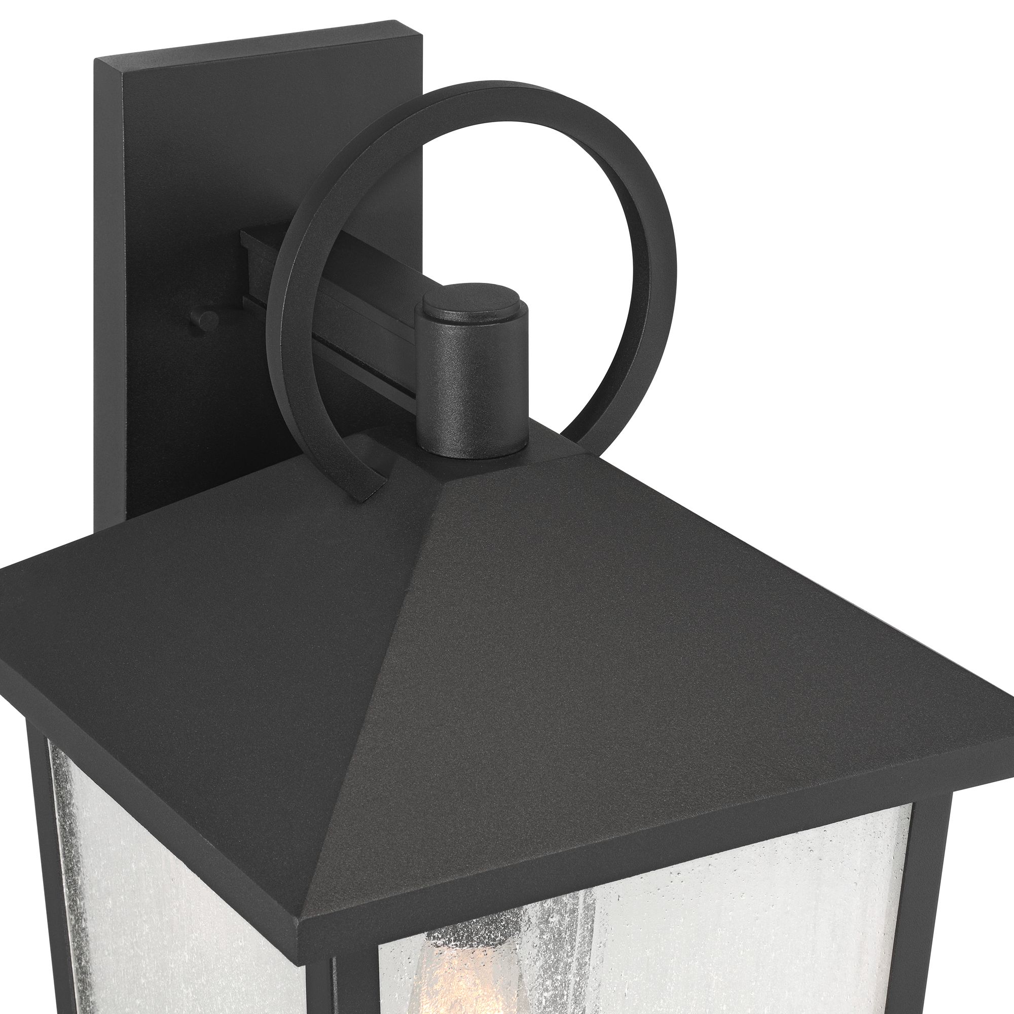 Image 2 John Timberland Westmont 22"H Sand Black Outdoor Wall Light Set of 2 more views