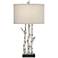 John Timberland Woodland 30" Rustic Faux Birch Tree Table Lamp