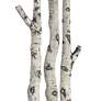 5_John Timberland Woodland 30" Rustic Faux Birch Tree Table Lamp more views