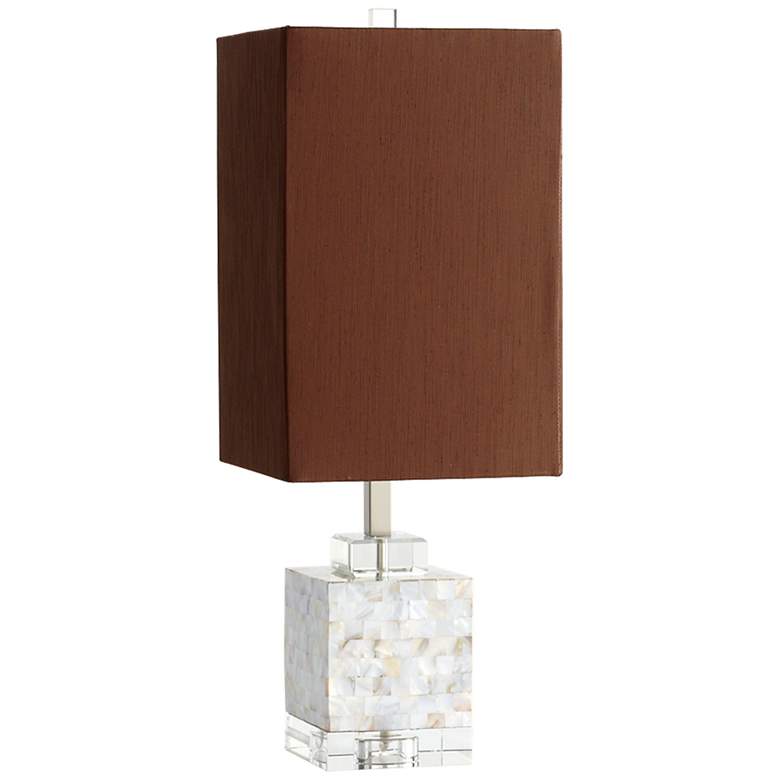Image 1 Johor Light Mother of Pearl Table Lamp