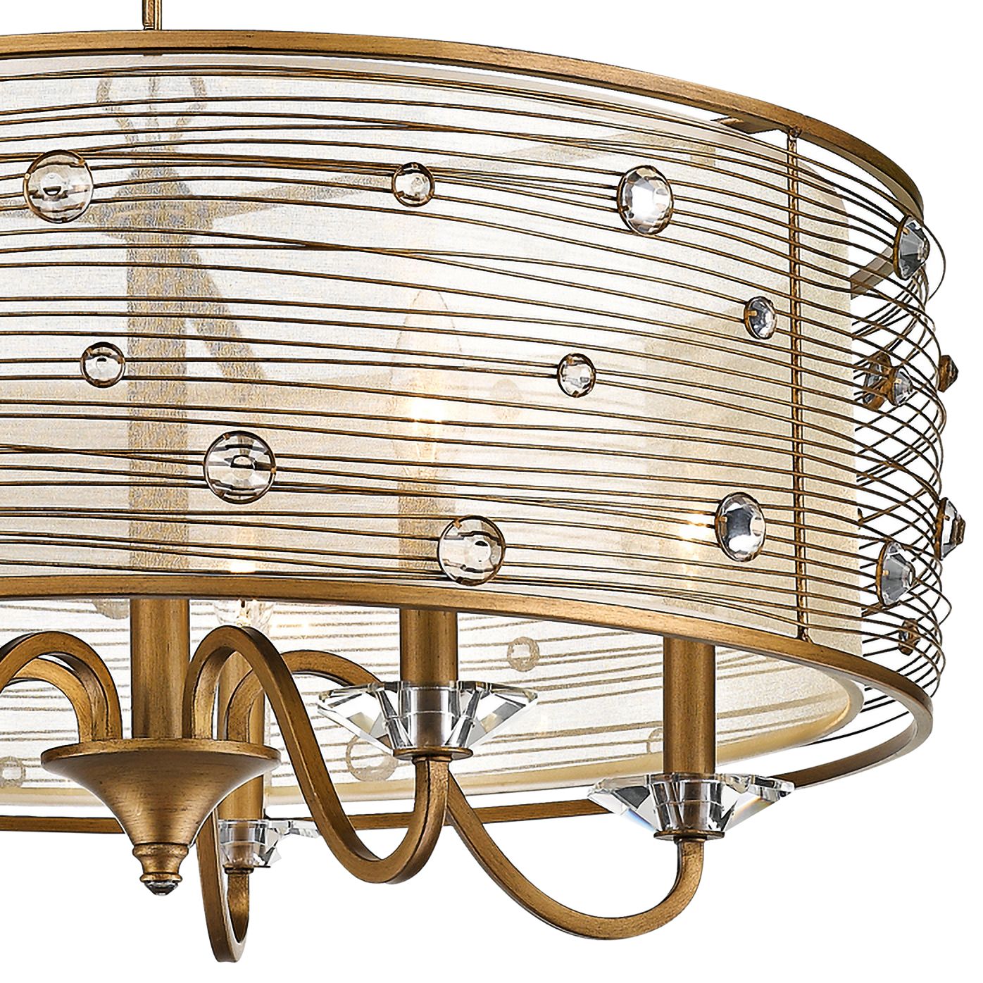 joia 5 light chandelier