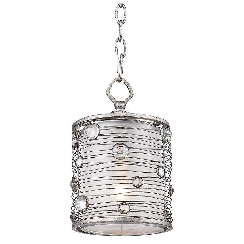 Image 3 Joia Collection 7 inch Wide Peruvian Silver Mini Pendant