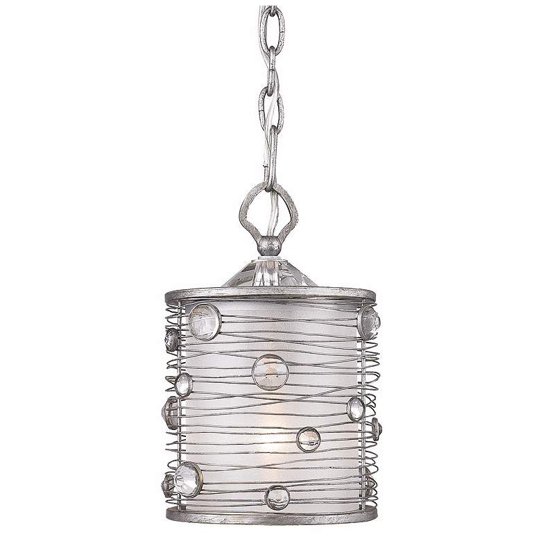 Image 4 Joia Collection 7" Wide Peruvian Silver Mini Pendant more views
