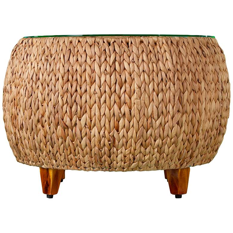 Image 2 Jokobe 27 3/4" Wide Natural Round Cocktail Table