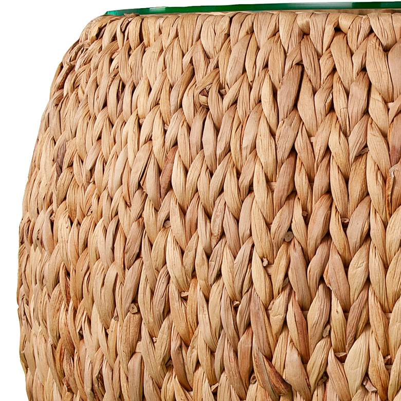 Image 3 Jokobe 27 3/4" Wide Natural Round Cocktail Table more views