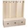 Jolene 55 1/4"W Antique White 3-Drawer Entryway Tree Bench