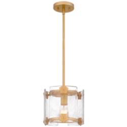 Jolie 1-Light Light Gold Mini Pendant Light