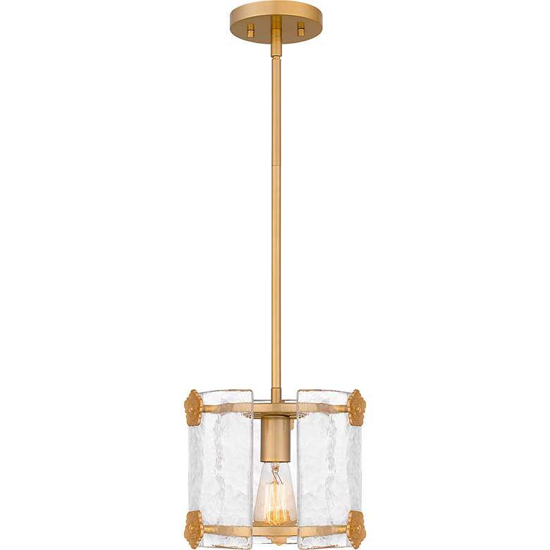 Image 3 Jolie 1-Light Light Gold Mini Pendant Light more views
