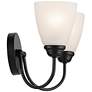 5_Jolie 13-in 2-Light Black Traditional Vanity light more views