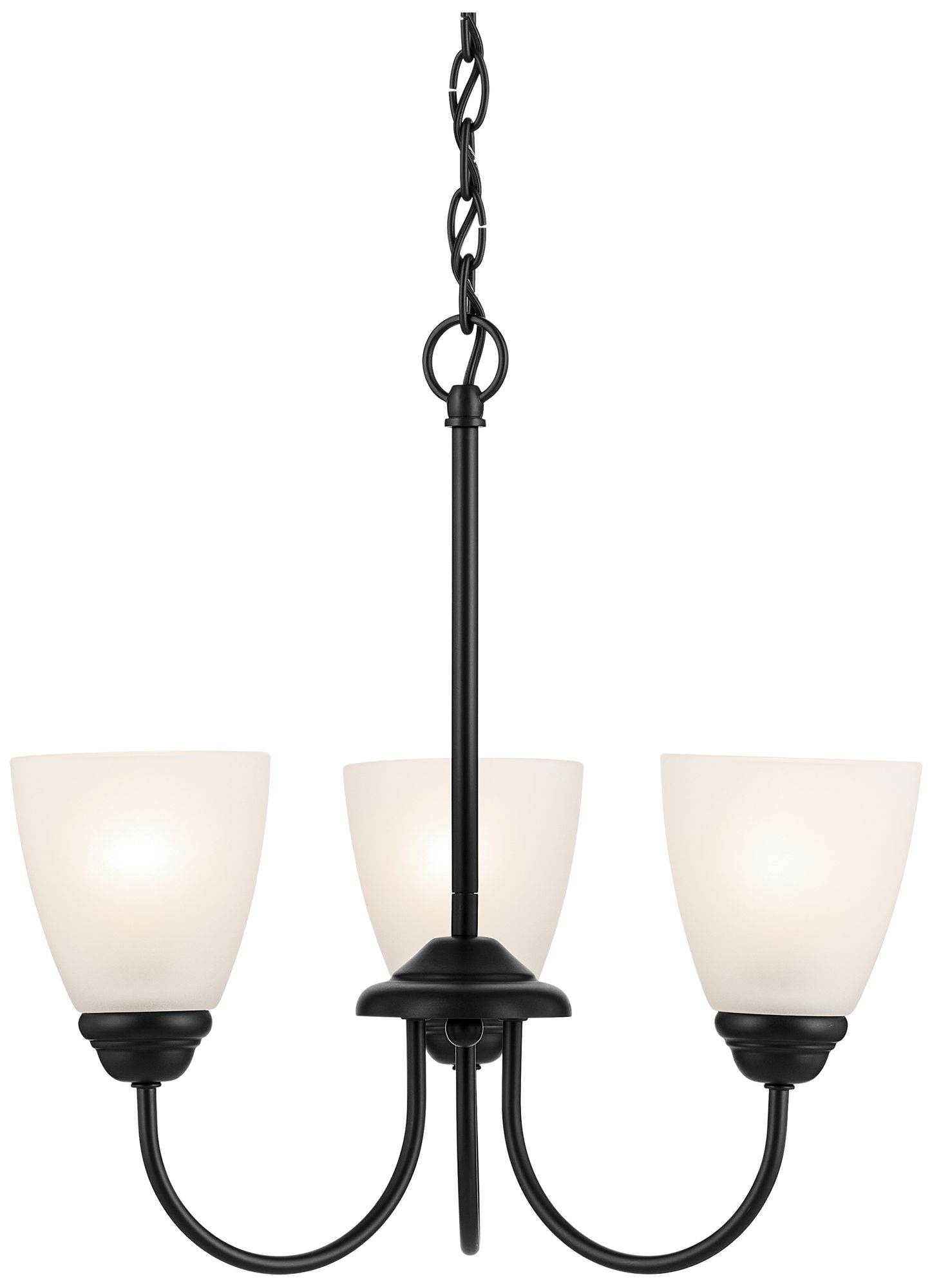 Jolie 18-in 3-Light Mini Chandelier with