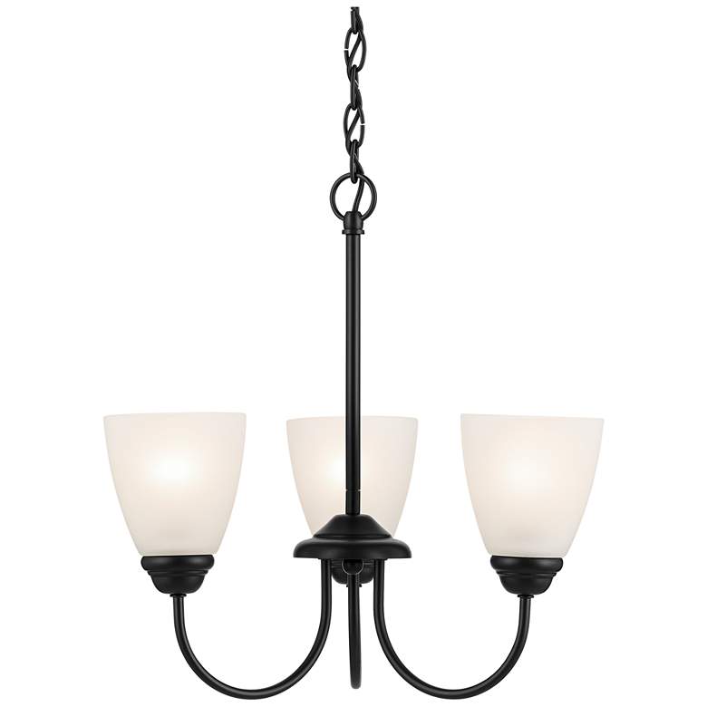 Image 1 Jolie 18-in 3-Light Mini Chandelier with