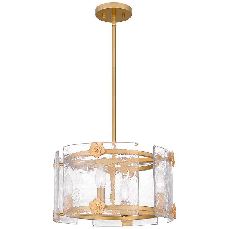 Image 1 Jolie 4-Light Light Gold Pendant Light