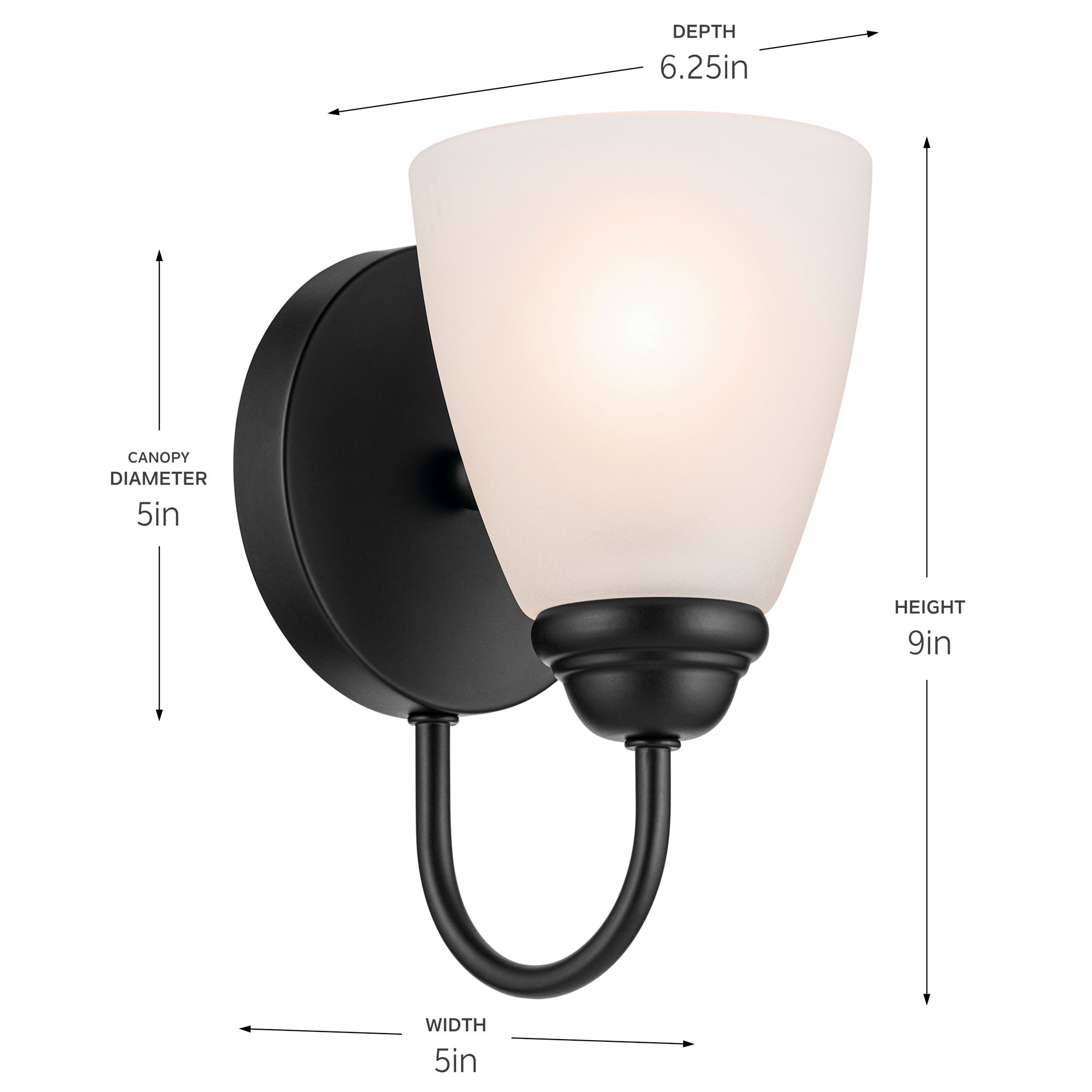 Image 7 Jolie 5-in 1-Light Black Traditional Vanity light more views