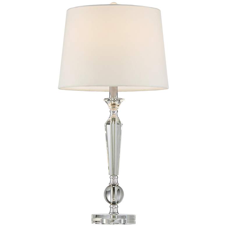 Image 7 Jolie Clear Crystal Table Lamps Set of 2 with Smart Sockets more views