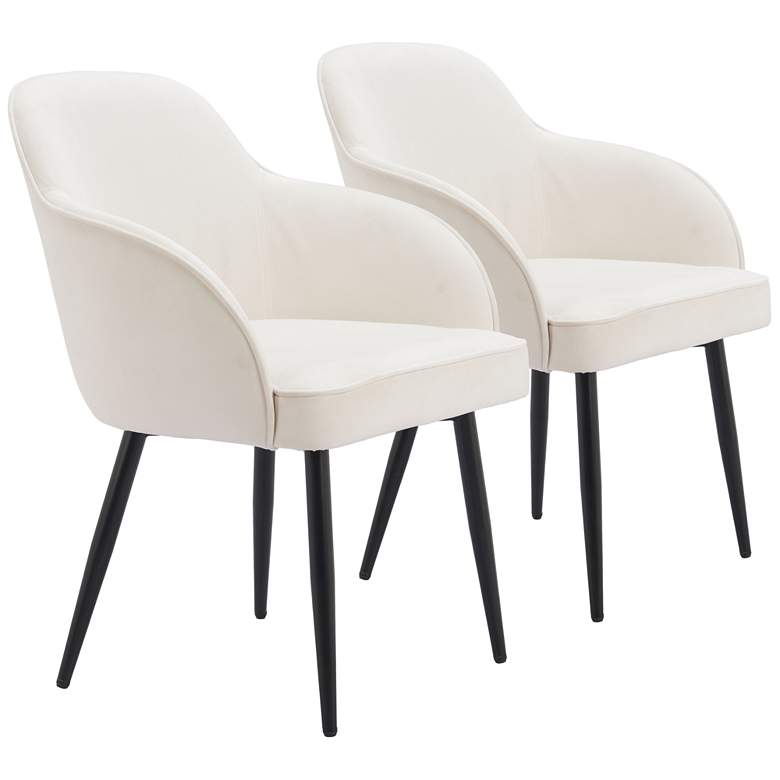 Image 1 Jolie Dining Chair Ivory