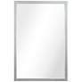 Jolie Polished Silver 20" x 30" Framed Wall Mirror