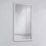 Thumbnail1 of Jolie Polished Silver 20" x 30" Framed Wall Mirror