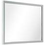 Jolie Polished Silver 20" x 30" Framed Wall Mirror