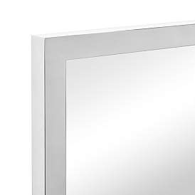 Image5 of Jolie Polished Silver 20" x 30" Framed Wall Mirror more views