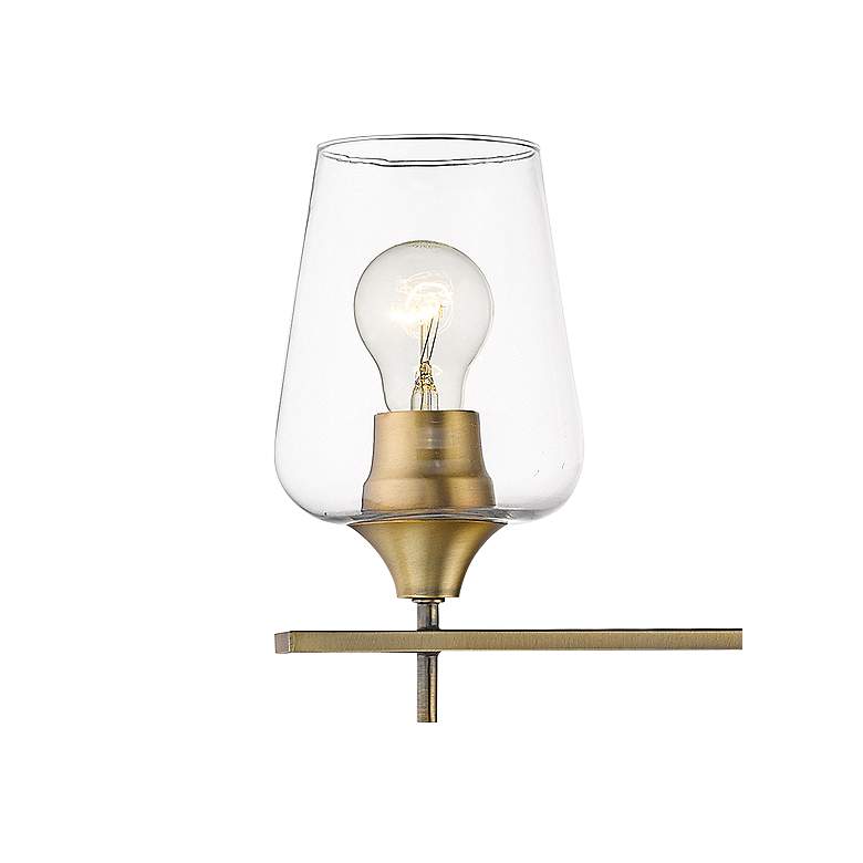 Image 4 Joliet 38" Wide Olde Brass 5-Light Bath Light more views