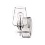 5_Joliet 9 1/2" High Brushed Nickel Wall Sconce more views