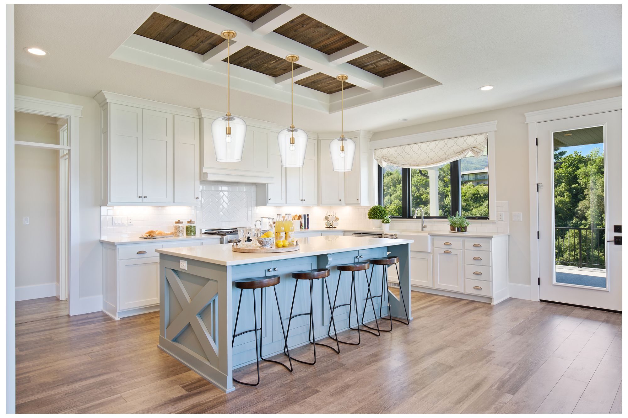 Image 2 Joliet by Z-Lite 12 inch Burnished Brass 1 Light Pendant more views