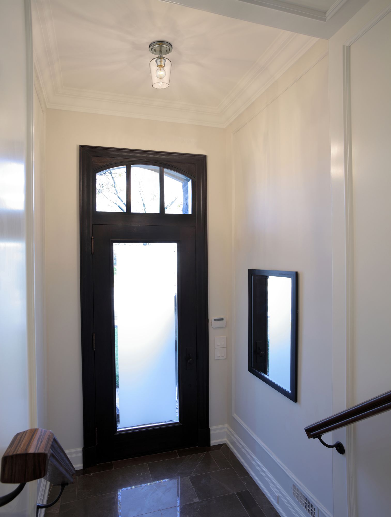 Image 4 Joliet by Z-Lite Brushed Nickel 5.5 inch 1 Light Flush Mount more views