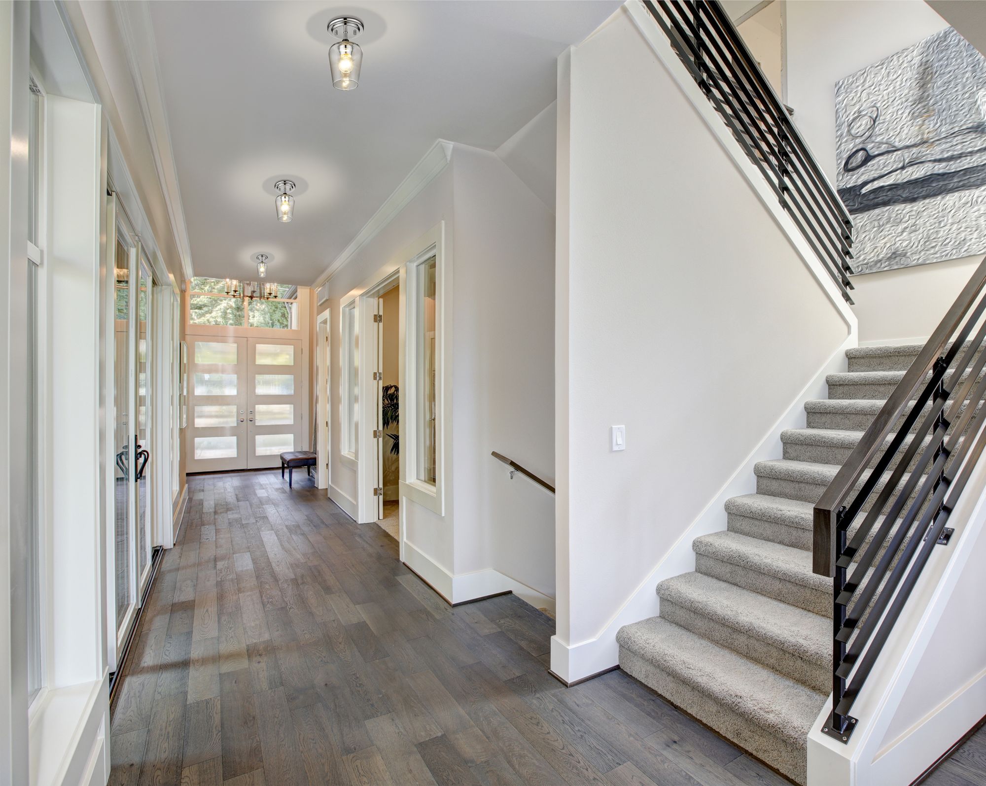 Image 4 Joliet by Z-Lite Chrome 5.5 inch 1 Light Flush Mount more views