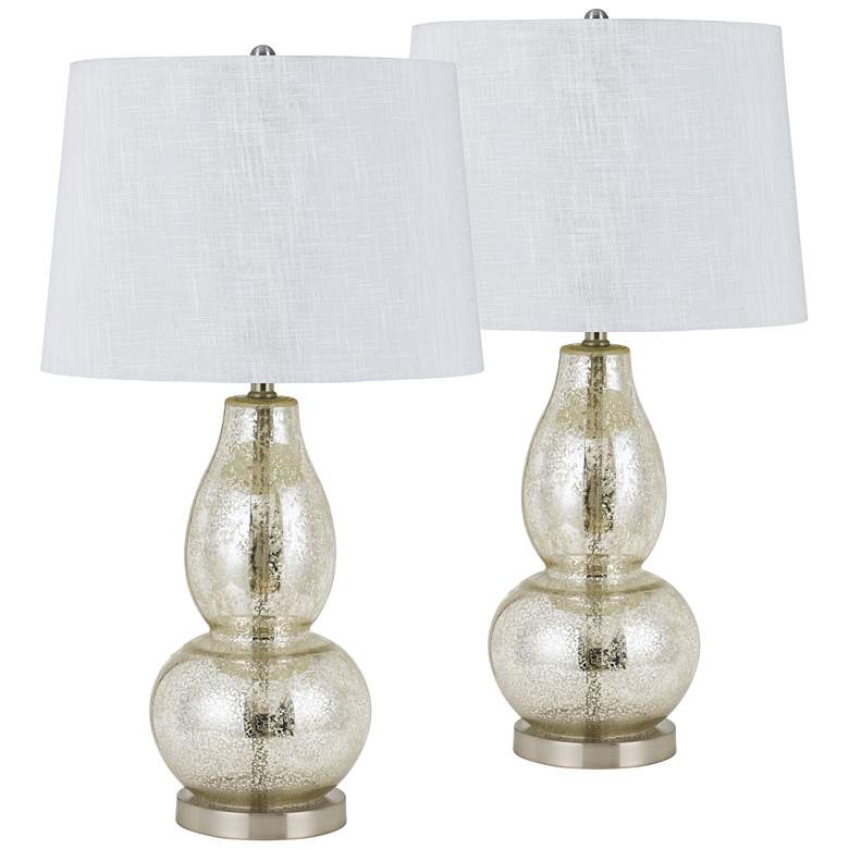 Image 1 Joliet Glass Table Lamp Set of 2