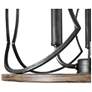 5_Jolla 13.4" Wide Antique Brushed Silver 4-Light Cylinder Chandelier more views