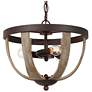 1_Jolla 13.8" Wide Distressed Wood 3-Light Unique Chandelier