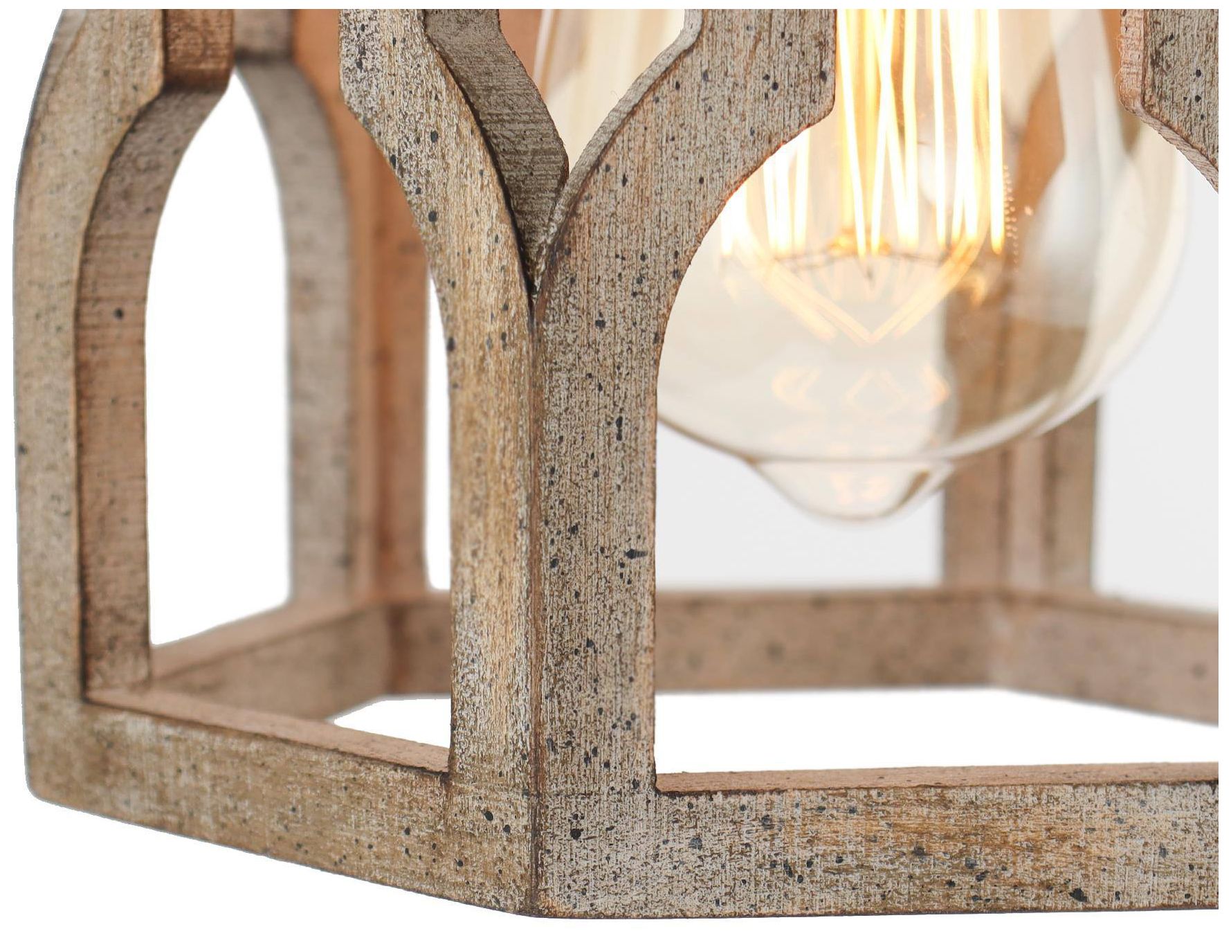 Image 4 Jolla Farmhouse 6.5" Wide1-Light Wood Pendant Light more views