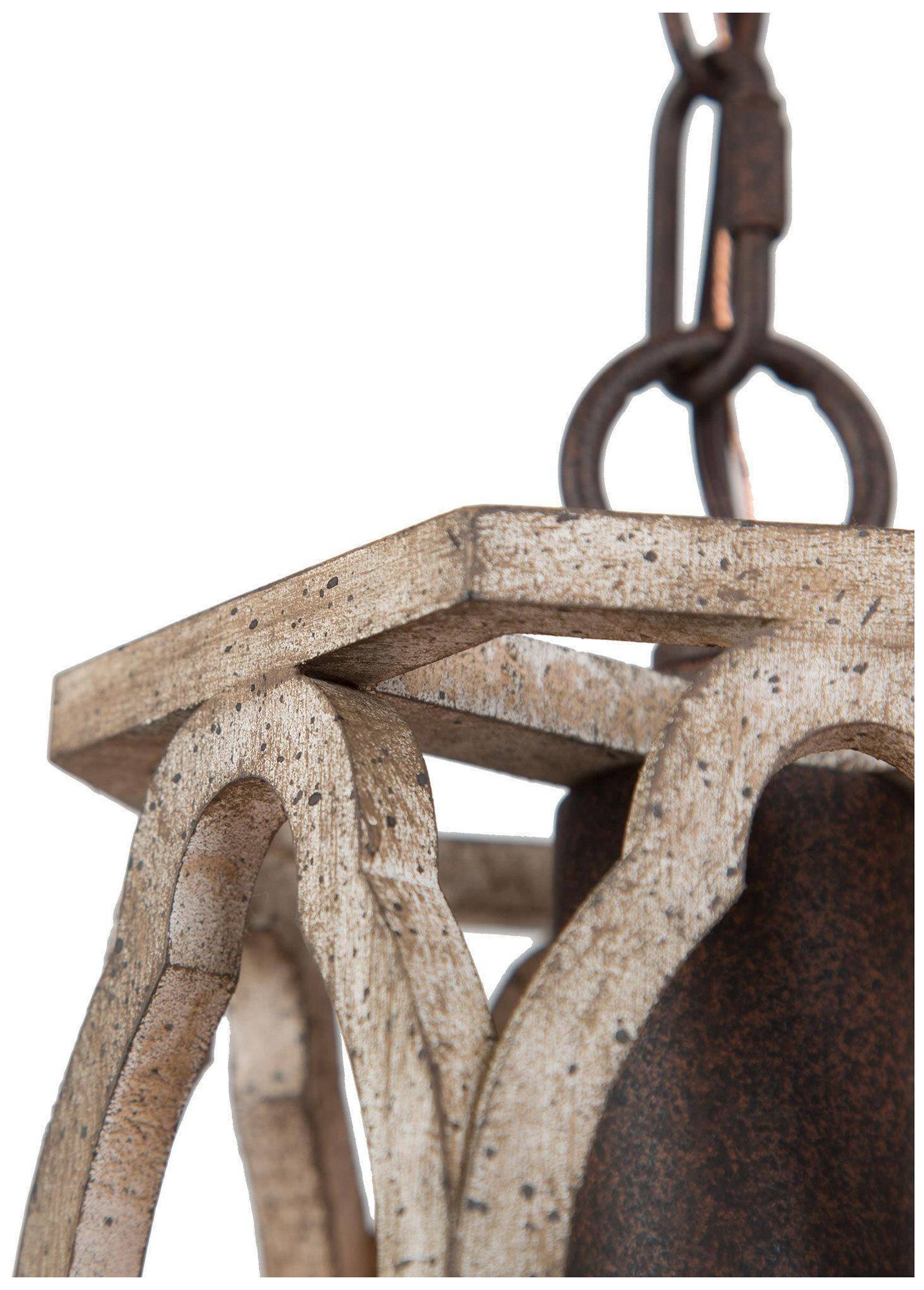 Image 3 Jolla Farmhouse 6" Wide1-Light Wood Pendant Light more views