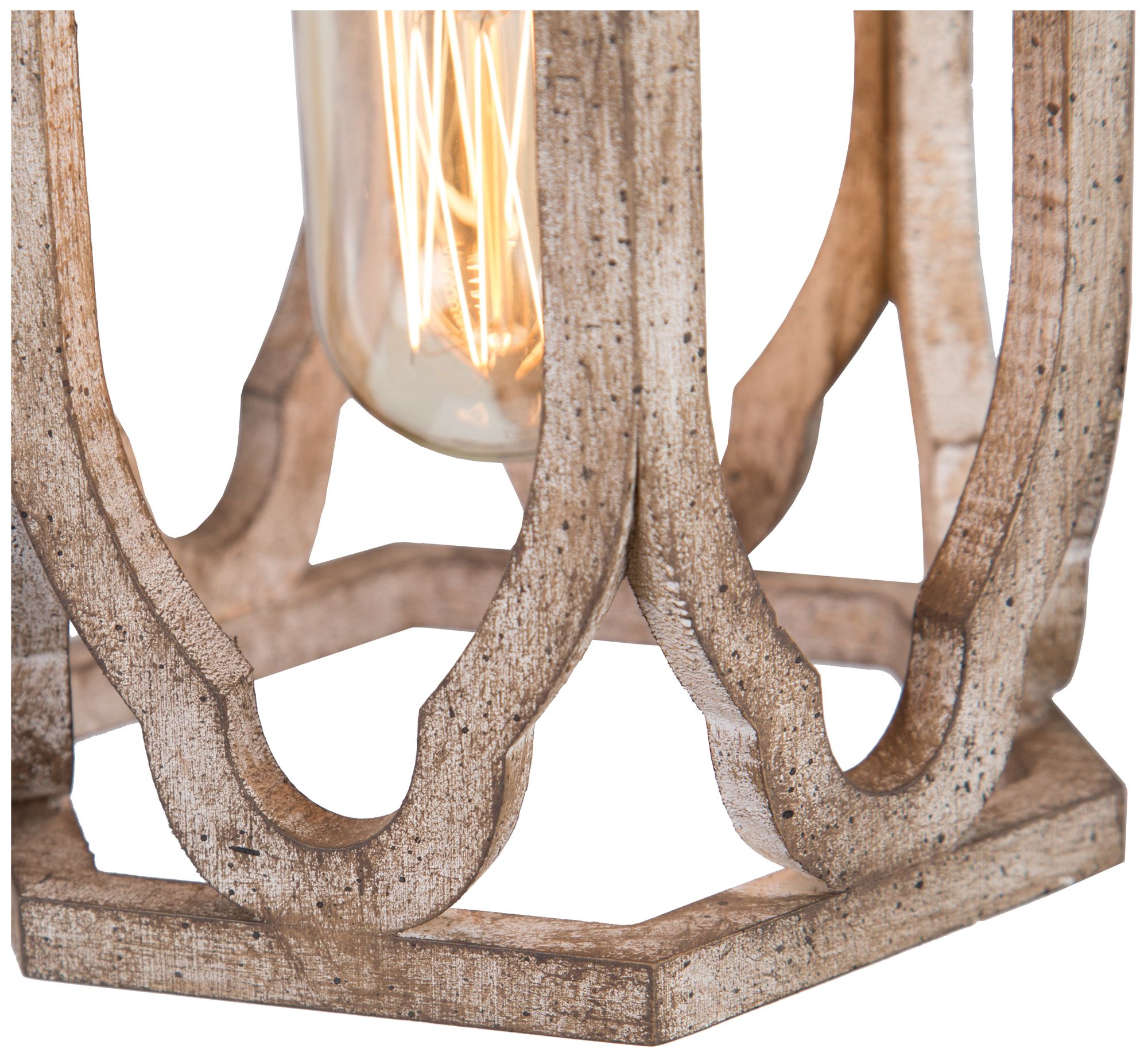 Image 5 Jolla Farmhouse 6" Wide1-Light Wood Pendant Light more views