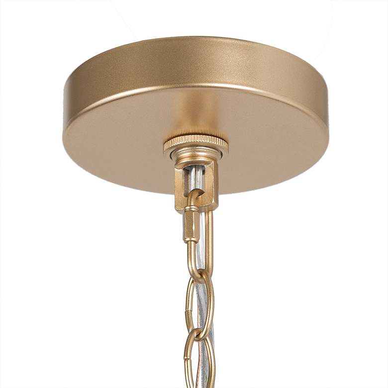 Image 6 Jonas 17 1/2" Wide 4-Light Gold Quatrefoil Chandelier more views