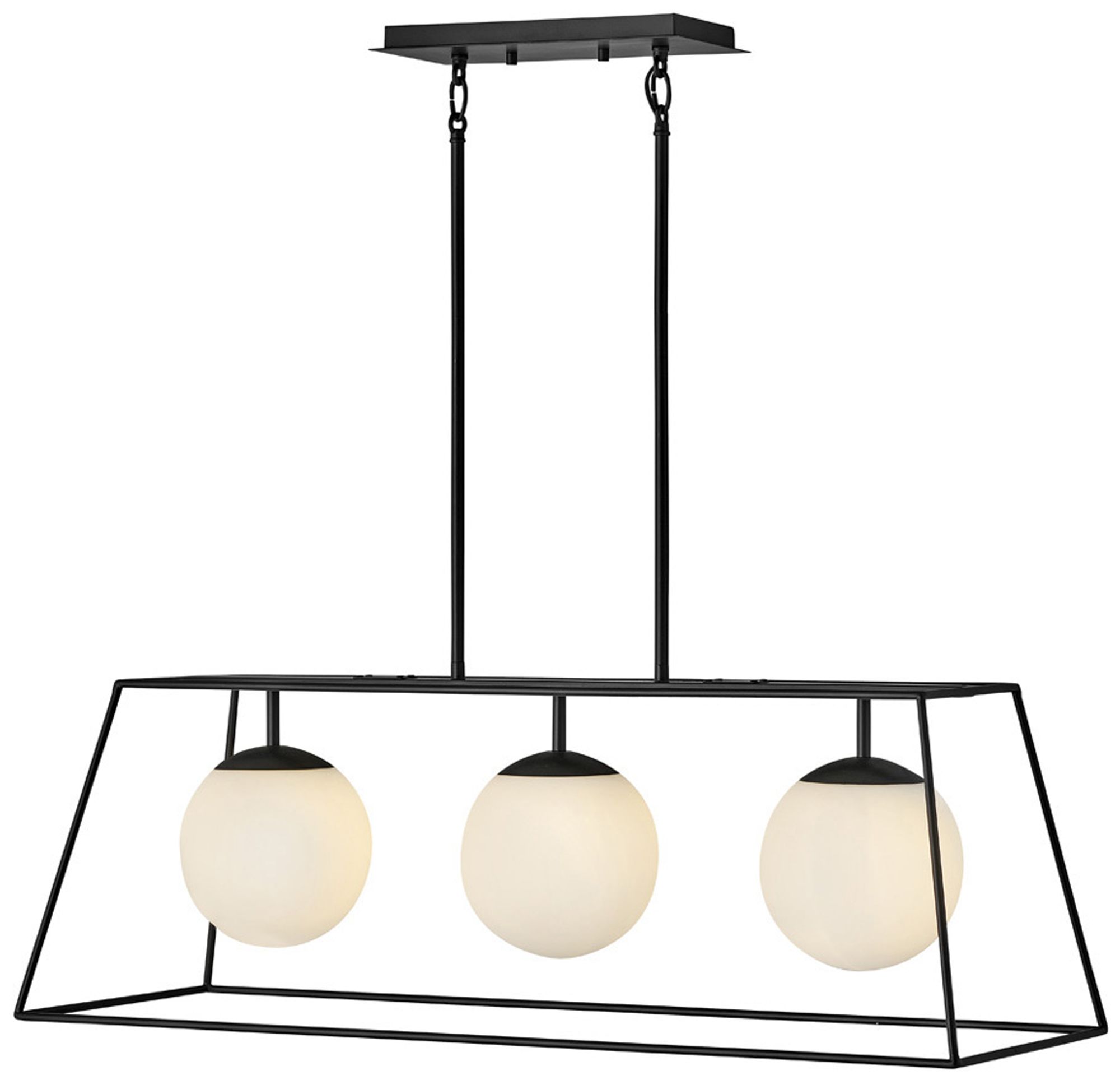 Image Jonas 36" Wide Black Chandelier by Hinkley Lighting