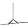 Jonas 60" Wide Black Nickel LED Linear Pendant Light