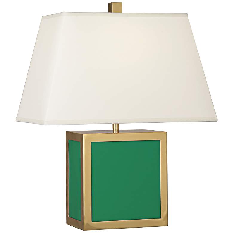 Image 1 Jonathan Adler 19 1/2"H Barcelona Emerald Green Accent Lamp