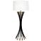 Jonathan Adler Biarritz 61" Blackened Metal Floor Lamp