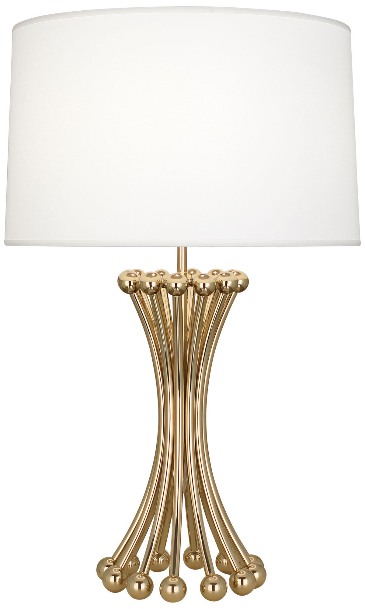 Jonathan Adler Table Lamps Lamps Plus   Jonathan Adler Biarritz Polished Brass Metal Table Lamp  64w22 