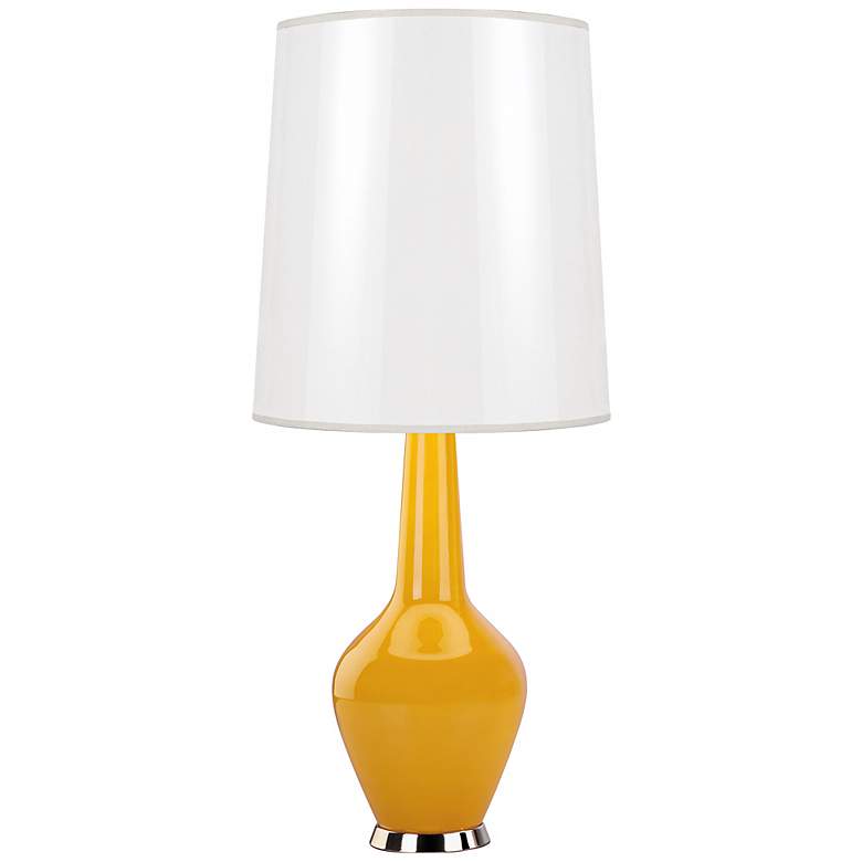 Image 1 Jonathan Adler Capri Yellow Cased GlassTable Lamp