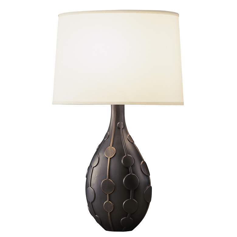 Image 1 Jonathan Adler Carlyle Bronze Beaded Table Lamp