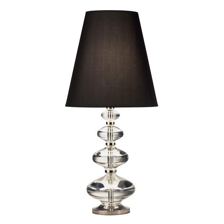 Image 1 Jonathan Adler Component Table Lamp with Black Silk Shade