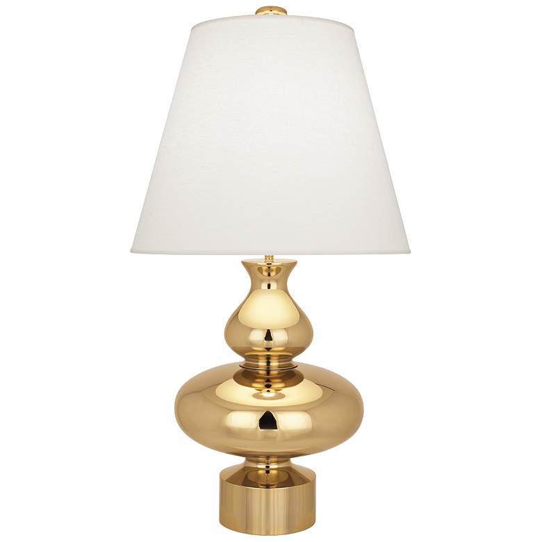Image 1 Jonathan Adler Hollywood Polished Brass Metal Table Lamp
